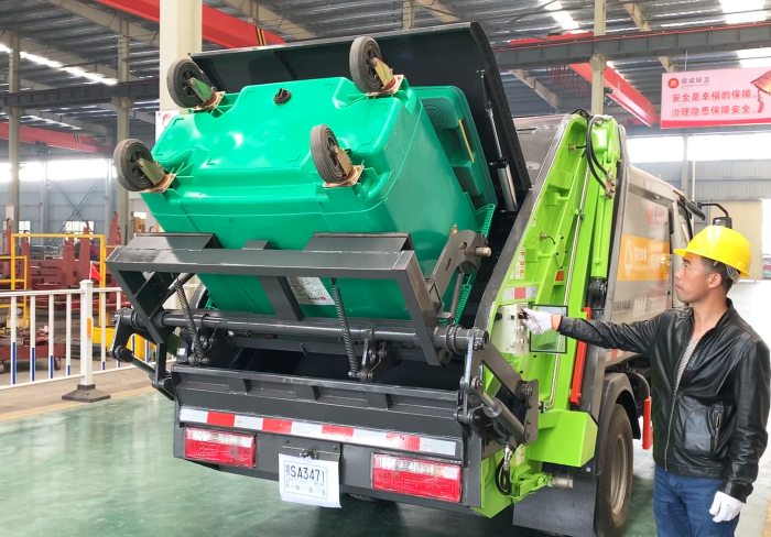 江淮康鈴4方壓縮垃圾車(chē)（藍(lán)牌）